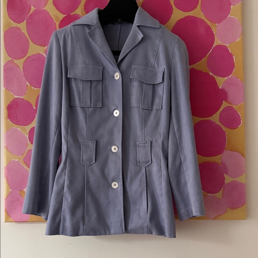 Joseph Light Purplish Blue Blazer Jacket